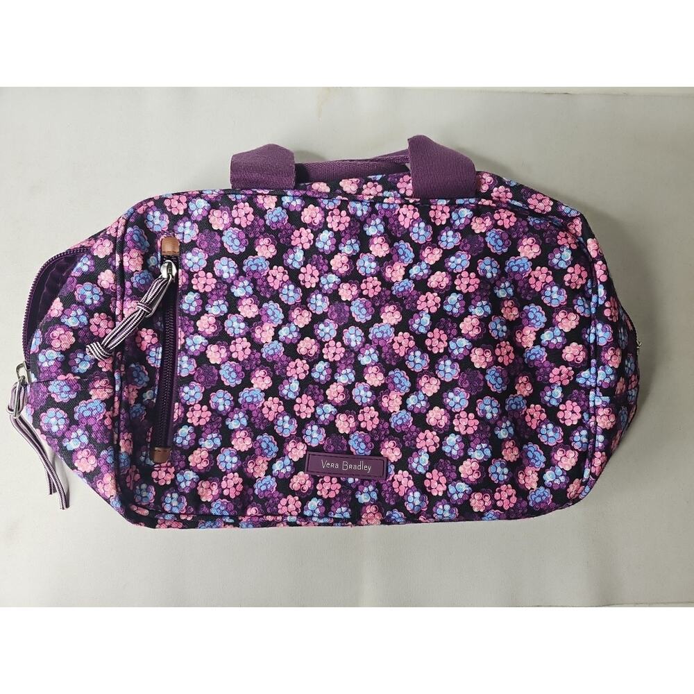 Vera Bradley Lighten Up Travel Organizer Bag Berry Burst Pattern 22919-189 VBE17
